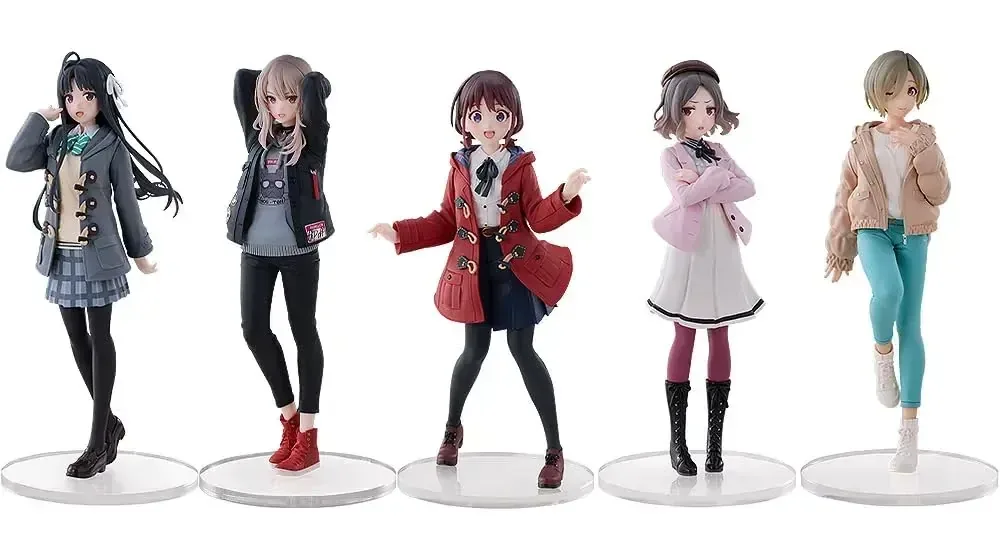 Vision Girls Band Cry Display Ready Complete Plastic Figures Set