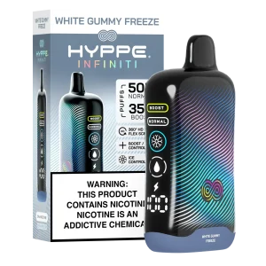 White Gummy Freeze Hyppe Infiniti 50K