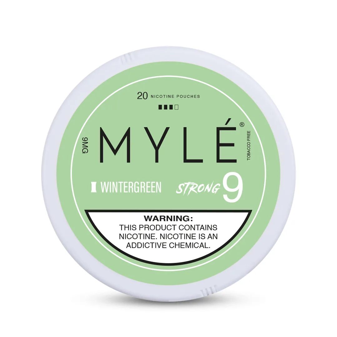 Wintergreen 9mg – MYLÉ Pouches